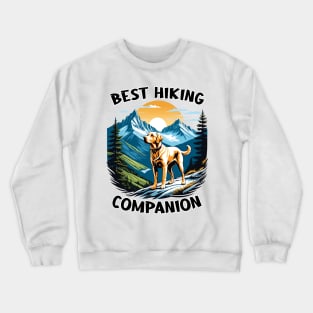 Best Hiking Companion - Labrador Dog Crewneck Sweatshirt